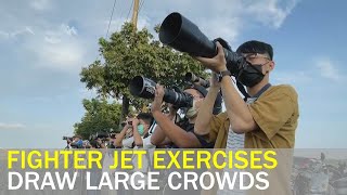 Han Kuang fighter jet exercises draw military fans  | Taiwan News | RTI