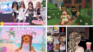SUBATHON!!! ✨STREAMING ON YOUTUBE AND TWITCH 🎞MOVIE NIGHT & ROBLOX!