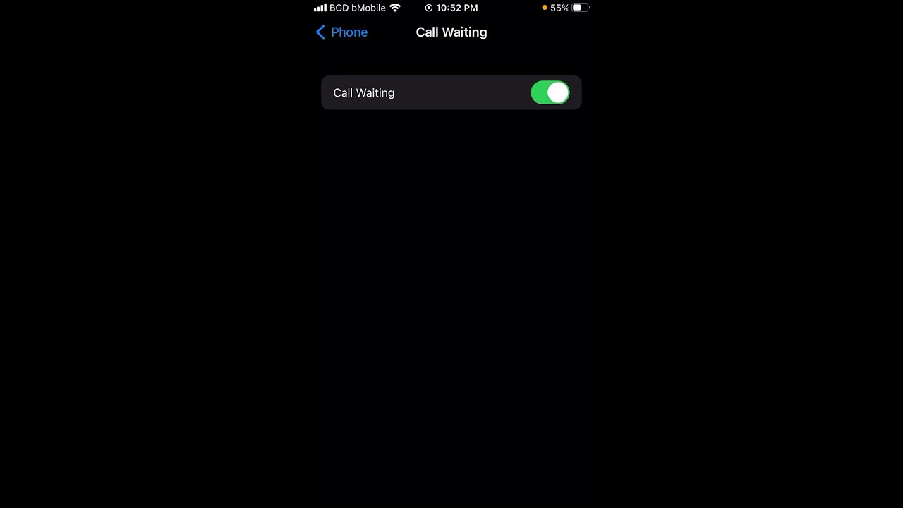 How to enable call waiting on iPhone #galaxystation #iphone #ios #apple #callwaiting #shorts