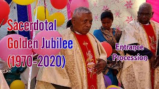 Golden Jubilee of Fr. Nicholas Dungdung (1970-2020)/Entrance Procession