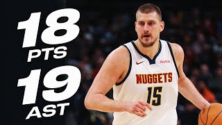 Nikola Jokic DIMES His Way To A Career High 19 Ast In Indiana | February 24, 2025