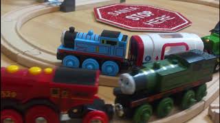 Thomas and Friends, Wooden Railway, Brio Metro Station, Nursery Rhymes