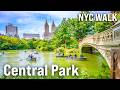 CENTRAL PARK Walking Tour | NYC Immersive Video with Captions [4K/60fps]