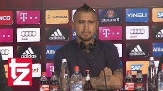 Erste Pressekonferenz von Arturo Vidal beim FC Bayern: "Habe mir einen Traum erfüllt"