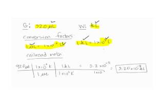 CHM 090 2015FA Chapter 2 Problem 24 prefixed metric unit to prefixed metric unit