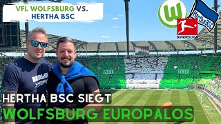 WOLFSBURG EUROPALOS! HERTHA SIEGT FÜR DIE FANS? / Hertha BSC VS. Wolfsburg / FANPRIMUS STADIONVLOG
