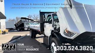 2023 Ford F650 26ft Flatbed Truck, Gas, Auto #16851M