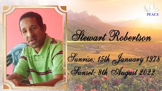 Funeral Tribute Service of  Stewart Robertson