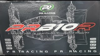 Live Montage buggy PR Racing B10R partie 1 unboxing et début