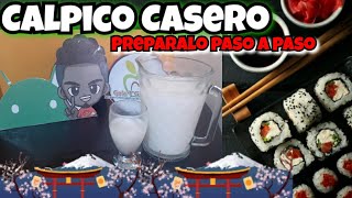 Calpico Casero 🥛🇯🇵🏯 Bebida Tradicional Japonesa Preparala paso a paso 😁