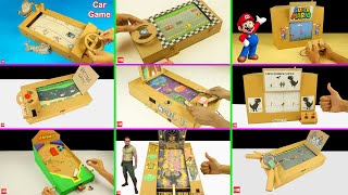 10 Amazing Cardboard Games Compilation - Beginner Life