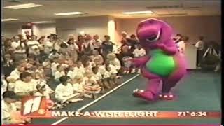 MAKE-A-WISH ELIGHT With A Special appearance By  Barney in 1996 Picture