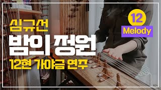 밤의 정원 - 12현 가야금 Ver. #심규선 #밤의정원 #gayageum