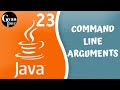 Explain Command line Arguments | Java tutorial for beginners