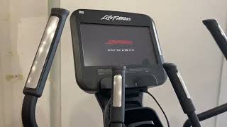 Life Fitness Discover SI 95x Elevation Elliptical