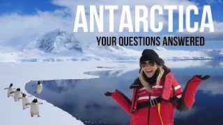 HOW TO PLAN A TRIP TO ANTARCTICA (Must Watch Q\u0026A for Antarctica Travel Tips, Costs, \u0026 When to Visit)