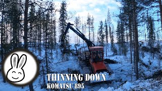 Thinning Down | Komatsu 895 |