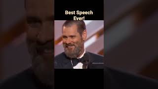 The best speech ever | Jim Carrey at Golden Globe Award