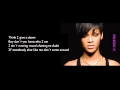 Rihanna - jump [Lyrics On Screen] Lyrics + Picture