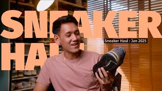 เดือนแรกยับแค่ไหน ไปดู : Sneaker Haul Jan 2025