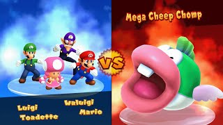 Mario Party 10 - Waluigi vs Mario vs Luigi vs Toadette - Whimsical Waters