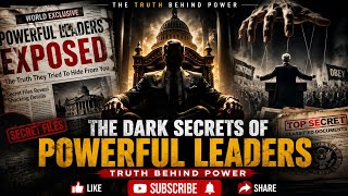 👁️ The Dark Secrets of Powerful Leaders | Truth They Tried To Hide 😨 #youtube #trending #documentary