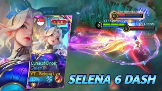 SELENA HYPER MODE LANCELOT PAKAI SKIN ZENITH AUTO MENYALA - Mobilegends