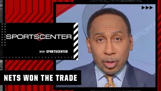 Stephen A. Smith details why the Nets won the Harden-Simmons trade | SportsCenter