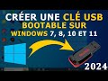 Comment créer une clé USB bootable sur Windows 7, 8, 10 et 11