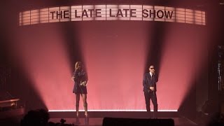 Linkin Park ft Kiiara live at The Late Late Show performing 'Heavy'