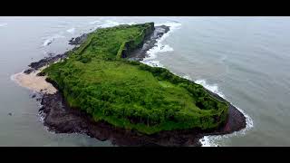 Harnai | Suvarnadurg Fort | Dapoli Drone Video | UAV Aerial