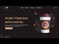 Responsive Coffee Shop Website Using HTML CSS & JavaScript - Demo
