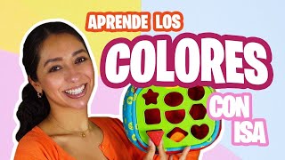 Aprende Peque con Isa -Los Colores- Desarrollo de lenguaje para niños- Aprende español