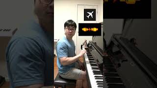 Airplane Seatbelt Sound on Piano