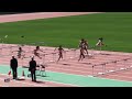 寺田明日香13.25 0.2 2010織田記念陸上 女子100mh決勝