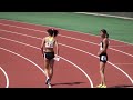 寺田明日香13.25 0.2 2010織田記念陸上 女子100mh決勝