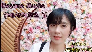 Besame Mucho(베사메무쵸) 이지민 팬플룻(panflute)연주 #이지민 #panflute  #명상음악