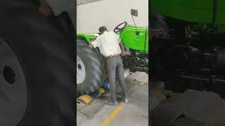 Tractor power testing on plant#shorts