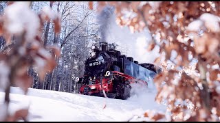 WINTER WONDER \u0026 STEAM   |   Dampfbahn Sachsen/Saxony | Fichtelberg/Lössnitzgrund |Trains Galore!