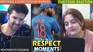 Pakistani Couple Reacts To Cricket Respect | Most Emotional & Heart touching Moments | Team India |