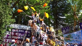 2016年 信州諏訪の御柱大祭6  上社前宮四之御柱御柱祭 里曳き 二日目　4K映像 Onbashira Festival