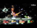 Super Smash Bros Wii U Online Battle Roy vs. Peach vs. Robin vs. Yoshi