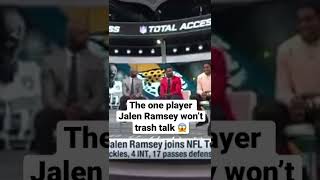 Jalen Ramsey reveals the one WR he won’t trash talk😱 #jalenramsey #larams #nfl #