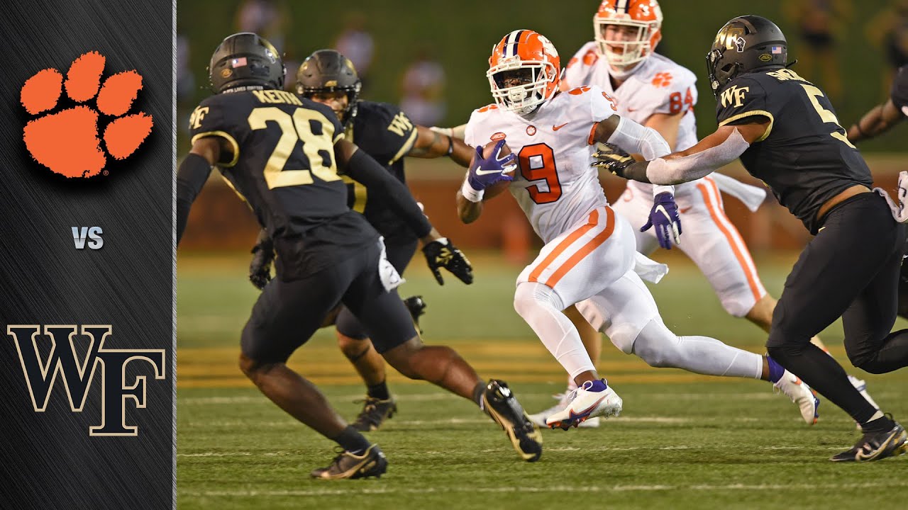 Clemson Vs. Wake Forest Football Highlights (2020) - YouTube