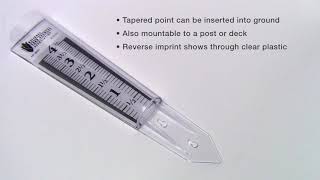 Magnifying Rain Gauge - MSA-116-GP247RG from MyShopAngel Promotional Products