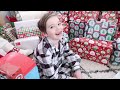 christmas morning 2020 opening christmas presents part 1 family 5 vlogs