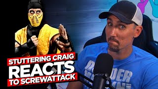 Stuttering Craig Reacts to ScrewAttack's Top 10 Fighting Games