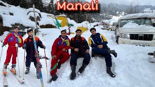 Manali winter vlog 😱⛷ Solang valley 2025 | chandmiyavlog