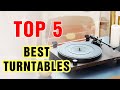 Best Turntable in 2021 | Record Player | Connect via Bluetooth RCA, AUX, USB