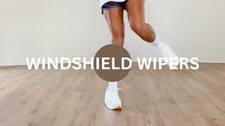 SHUFFLE TUTORIAL | Lifted Reverse Charlestons/Lifted scissors/Windshield wipers @ Shuffle Studio App